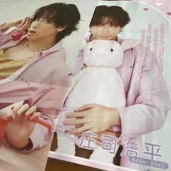 JUNON 8月号　切り抜き　庄司浩平 ピンナップ付き — image 1