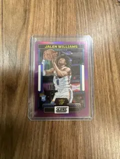 【24-25優勝】Jalen Williams RC パープル/49シリ — image 1