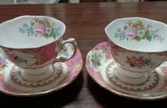 Royal Albert ティーカップ＆ソーサー 2客セット レディーカーライル — image 1