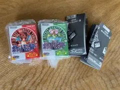 ポケモン　パッケージ＆カートリッジキーホルダー 1996-2002 赤 緑 — image 1