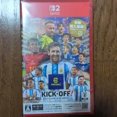 未開封 eFootball KICK-OFF! Nintendo Switch2 — image 1