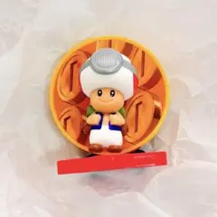 ハッピーセット　スーパーマリオ キノピオ フィギュア キーホルダー — image 1