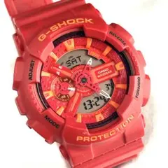 稼働良品G-SHOCK GA-110AC レッド 電池新品 CASIO — image 1