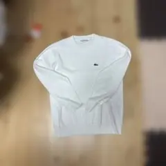 LACOSTE ホワイト 長袖ニット FR 3 — image 1