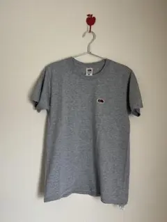 Fruit of the Loom 半袖Tシャツ グレー 刺繍ロゴ — image 1