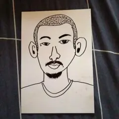 人物画　イラスト　絵画 — image 1