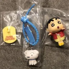 クレヨンしんちゃん カラフルマルチチャーム シロ　くっつきマスコット — image 1