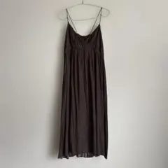 アーバンリサーチ　キャミワンピース ブラウン — image 1