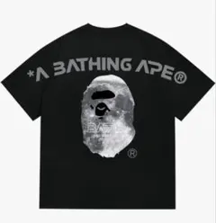 A BATHING APE ロゴプリント Tシャツ 黒JP(M) — image 1