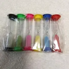 モンテッソーリ 知育玩具 時計 おもちゃ 砂時計 6個セット — image 1