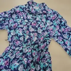 USA製　Vintage　花柄　ワンピース — image 1