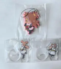 BORUTO ボルト 秋道チョウチョウ ラバスト&アクスタ3点セット — image 1