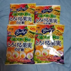 Asahi Bireley's とろける果実ののど飴 4袋セット — image 1