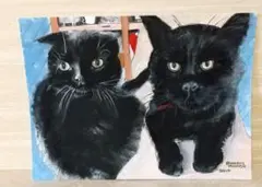 黒猫５選／プリント — image 1