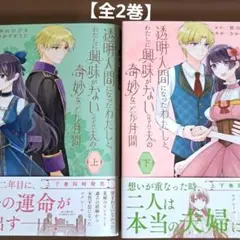 美品❣️【全2巻】透明人間になったわたしと、わたしに興味がない(はずの)…… — image 1
