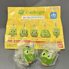 Duolingo めじるしアクセサリー ガチャ 2種セット — image 1