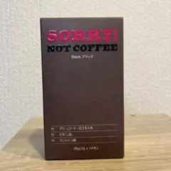 SORRY NOT COFFEE ソーリーノットコーヒー ブラック (14包) — image 1