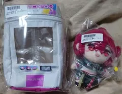 重音テト　ぬいぐるみマスコット　ポーチ付き — image 1