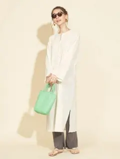beauty＆yourth エンブロイダリーペイズリーワンピース — image 1
