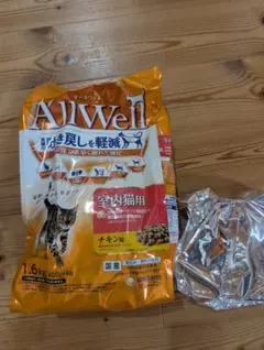 おまけ付き◆AllWell 室内猫用 チキン味 1.6kg — image 1