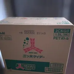 三ツ矢サイダー 1.5L PET 8本入 ケース — image 1