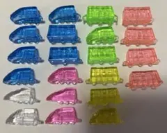 新幹線 クリアマスコット フィギュア 22個セット — image 1