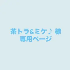 【茶トラ&ミケ♪様専用】 — image 1