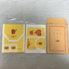 【未使用】文庫本風レターセット・ティーバッグ風メッセージカード — image 1