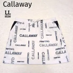 河本結プロ♡Callaway 総柄スカート LLサイズ 美品 ダンボールニット — image 1