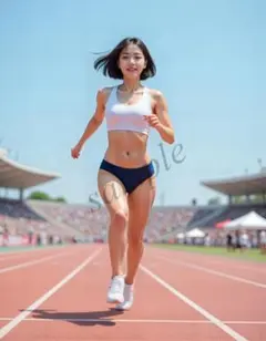 AIグラビアアート A4ポスター 写真光沢紙 No.3264 — image 1