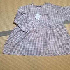 drug store チェック柄 五分袖シャツ — image 1