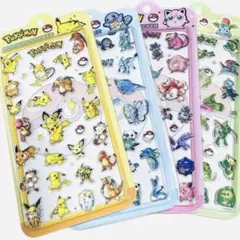 ポケモン 3Dシール 4枚セット — image 1