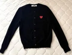 PLAY COMME des GARCONS カーディガン ブラック M — image 1