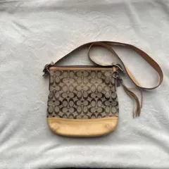 COACHショルダーバッグ ブラウン — image 1