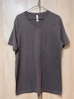 BELLA+CANVAS [L] VネックTシャツ ブラウン メンズ 美品 — image 1