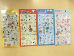 PEANUTS 3D SEAL ステッカー 4枚セット — image 1