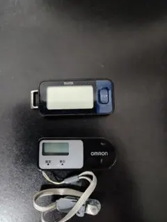 TANITA OMRON 歩数計 2点セット — image 1