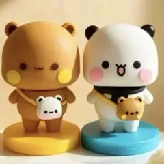 【新品】DuduとBubuインテリアマスコットペアセット — image 1