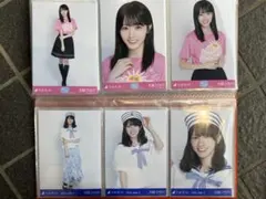 乃木坂46 生写真　大越ひなの　神奈川ver. tシャツ コーデ　6種コンプ — image 1