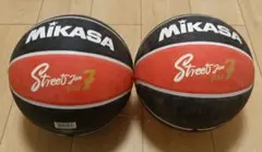 【2個セット】MIKASA ミカサ バスケットボール 7号球 StreetJam — image 1
