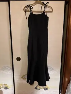 Neuna キャミワンピース ブラック Sサイズ — image 1