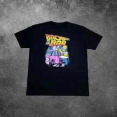 バックトゥザフューチャーモチーフ シンプソンズTシャツ キャラt メンズXL — image 1