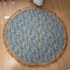 Casselini HOME キャセリーニ　ジャガードラグ　新品未使用タグ付き — image 1