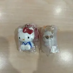 ハローキティ ハム太郎 マスコット 2個セット — image 1