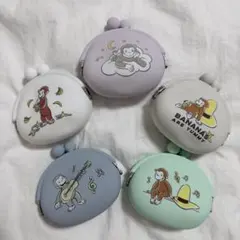 Curious George シリコンコインケース-灰色 — image 1
