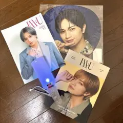 中島健人セット（ジャンボうちわ・ペンライト・会報） — image 1