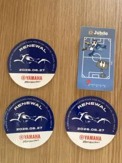 YAMAHA コミュニケーションプラザ リニューアル記念 ステッカー4枚セット — image 1