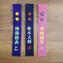 ゴルフバッグ ネームタグ 名入れ 刺繍 キャディバッグ 名札 ゴルフコンペ 景品 — image 1