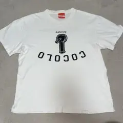 ココロブランド Tシャツ L ホワイト 反転ロゴ COCOLO BLAND — image 1