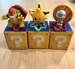 マリオ スーパーマリオ フィギュア 3点セット キノピオ チコ　クッパ — image 1